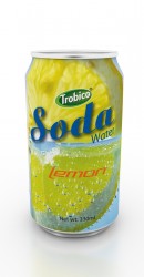 330ml soda water lemon flavor